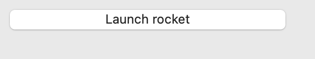 Button on macOS